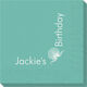 Corner Text with Shell Design Napkins Image 2 of 2